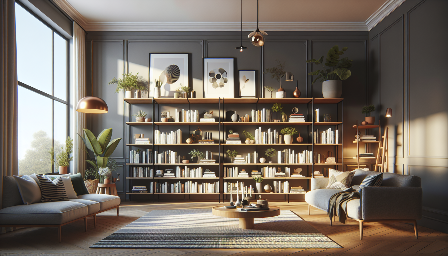 The Subtle Power of Spine-Forward Shelving as Intentional Home Art