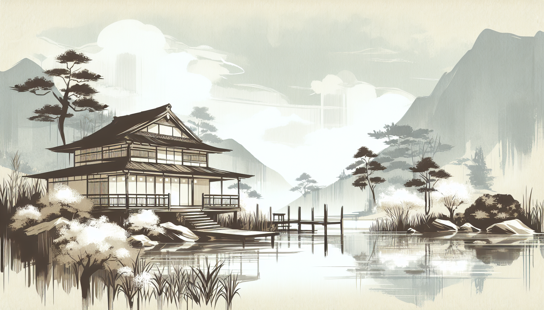 The Quiet Influence of Japanese Sumi-e Brushwork on Western Minimal Art