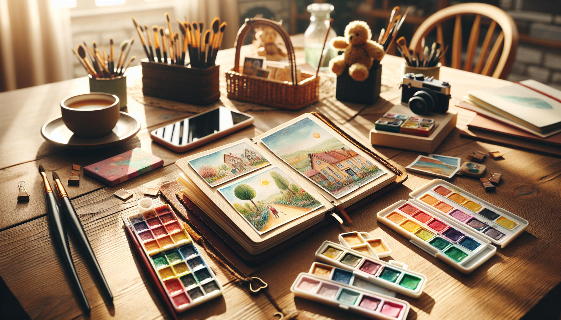 The Subtle Rise of 'Pocket-Sized' Watercolor Sketching in Daily Life
