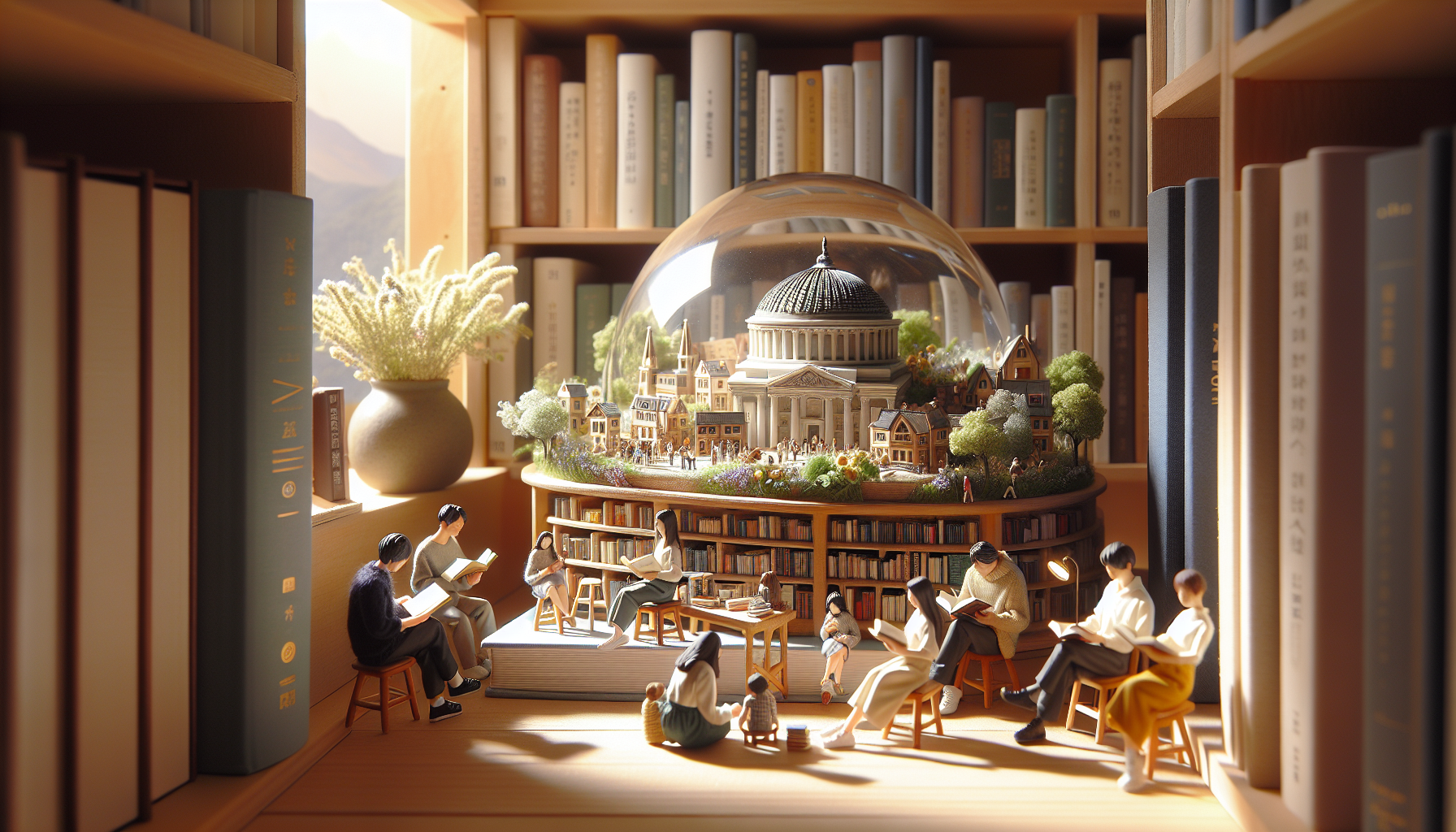 How Book Nook Dioramas Are Blending Reading with Miniature Art