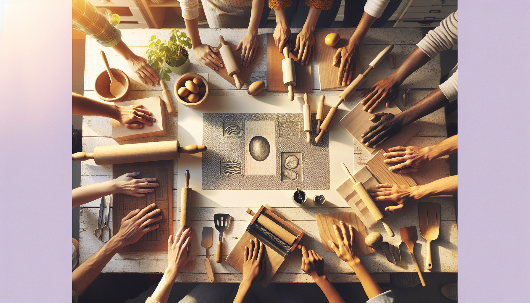How Everyday Kitchen Tools Are Being Repurposed for Experimental Printmaking