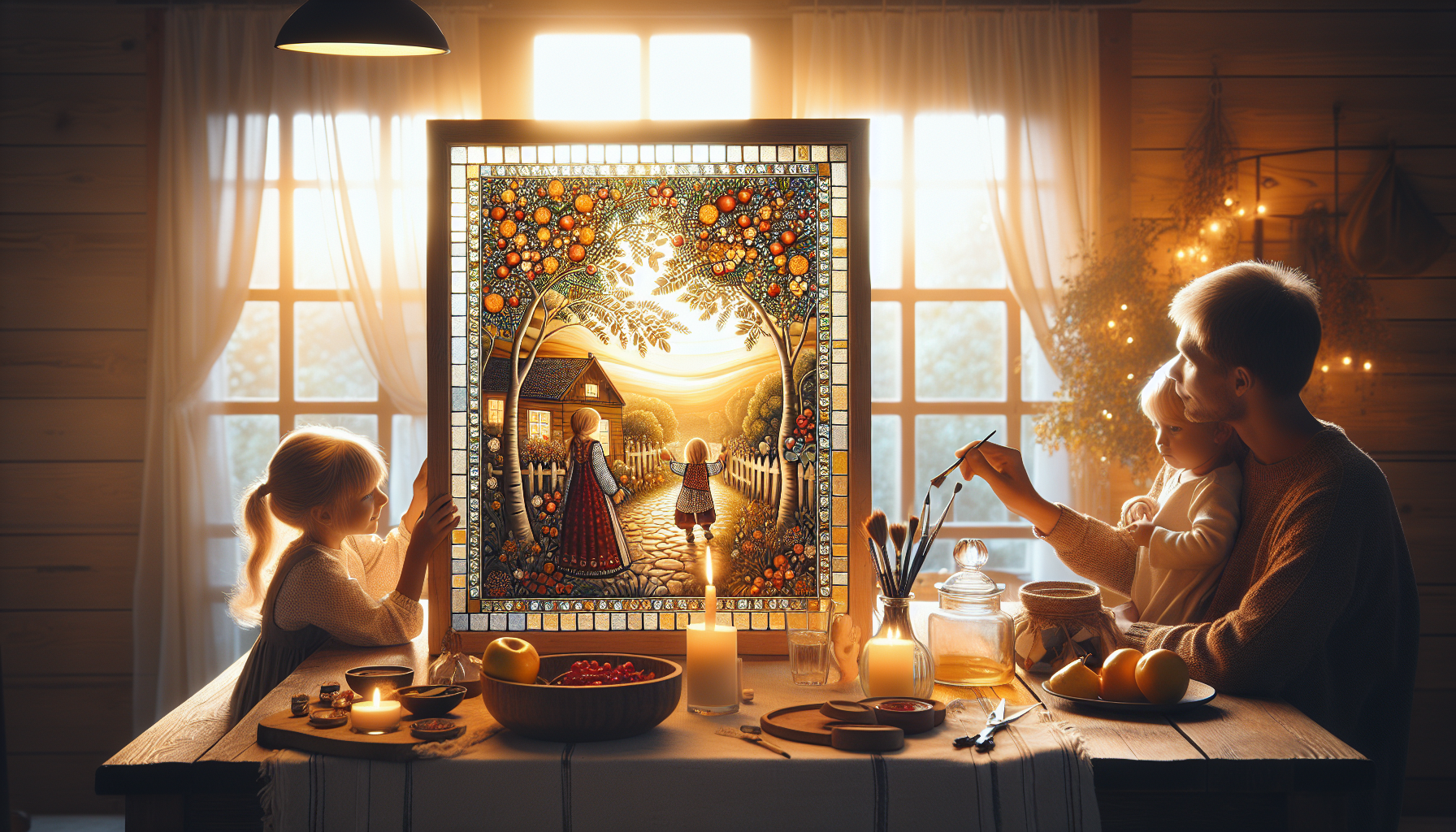 The Gentle Return of Reverse Glass Painting as Folk-Art Revival